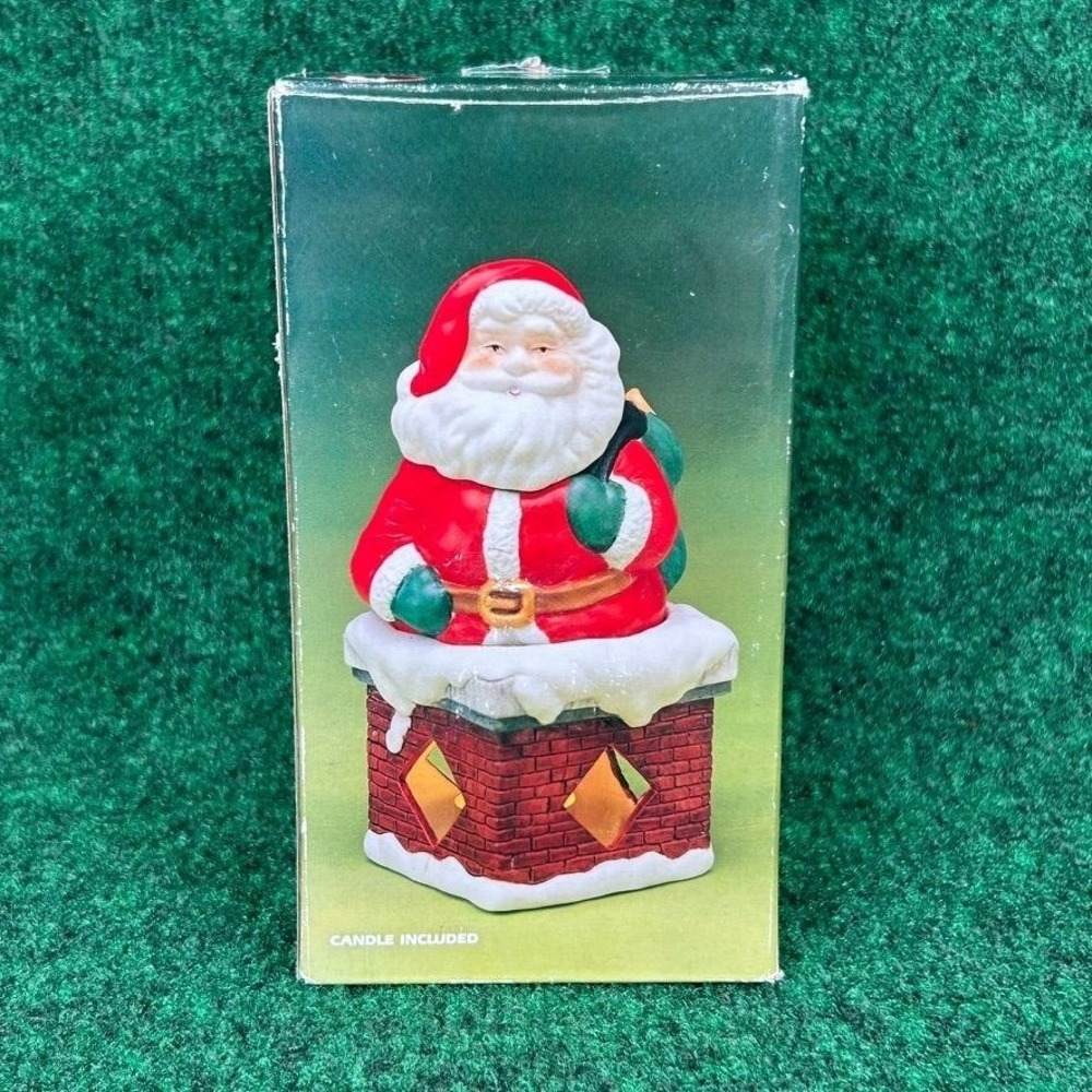 Montgomery Ward Porcelain Santa Potpourri Cooker With Candle Included Decoration - Picture 4 of 16